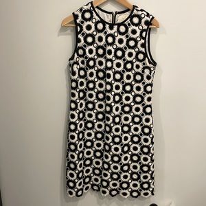 Kate Spade pin wheel a line dress
